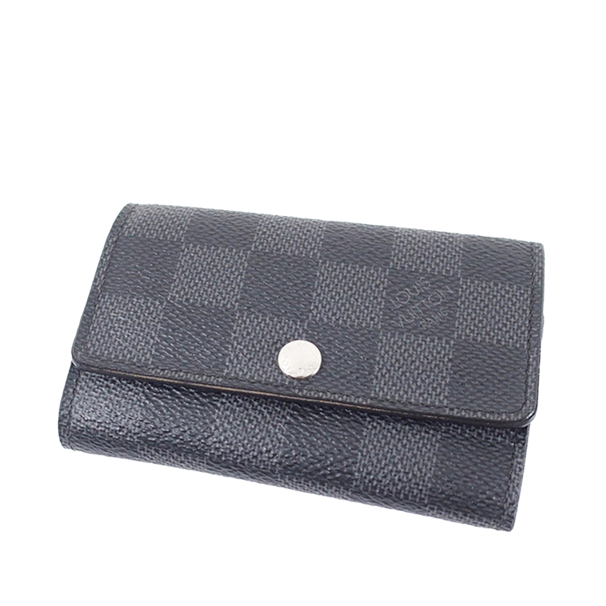 Louis Vuitton Damier Graphite Key and Coin Pouch