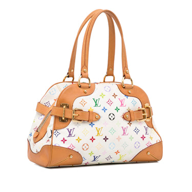 White Louis Vuitton Monogram Multicolore Chrissie MM Shoulder Bag –  Designer Revival