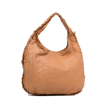 Brown Bottega Veneta Intrecciato Flower Tote – Designer Revival