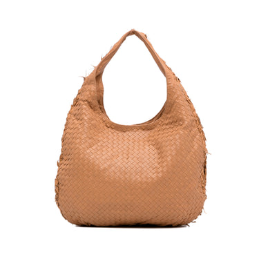 BOTTEGA VENETA Intrecciato Woven Leather Medium Veneta Hobo Bag