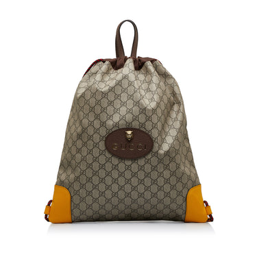 Gucci Soft Backpack Monogram GG Black/Brown