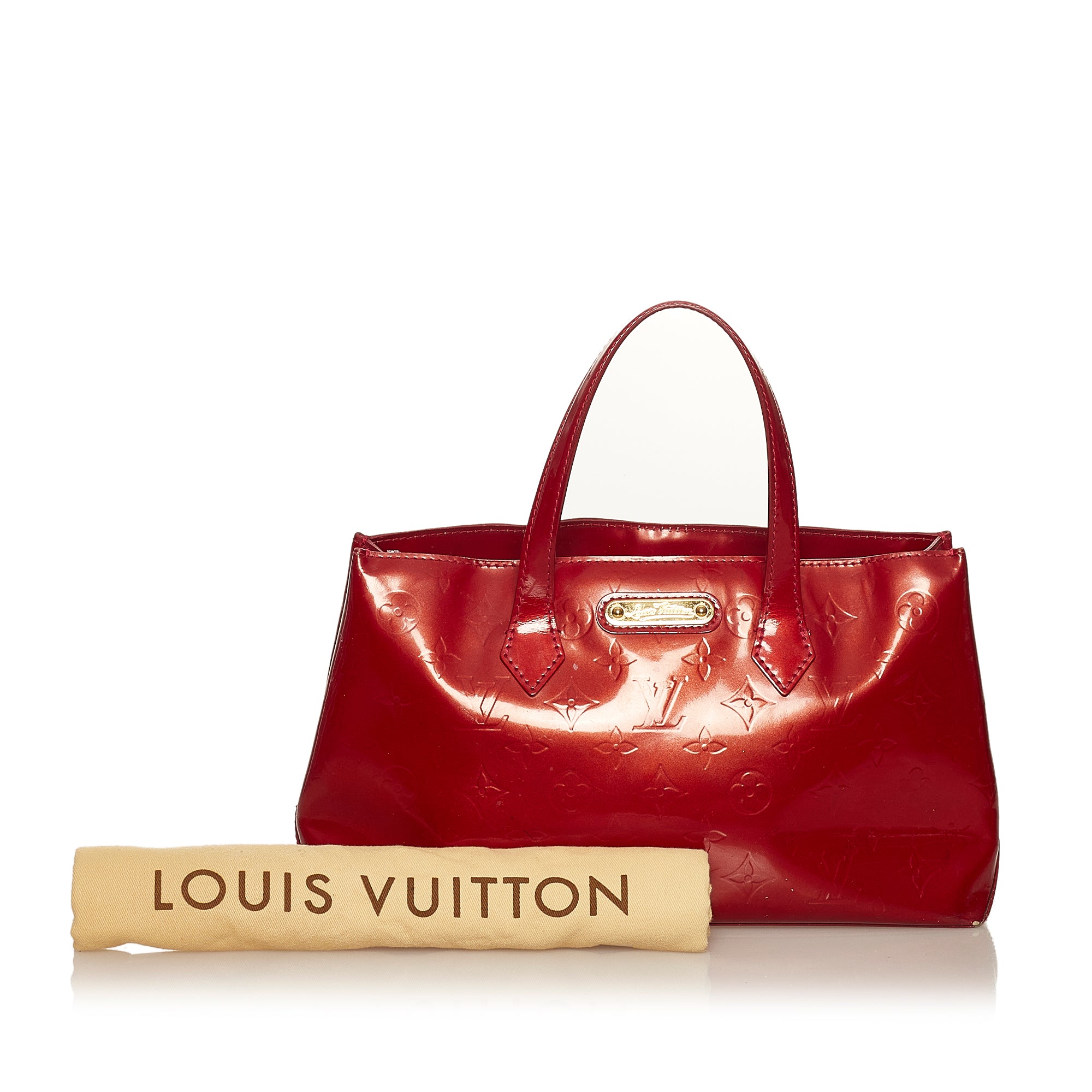 Louis Vuitton Vintage - Vernis Wilshire PM Bag - Red - Vernis