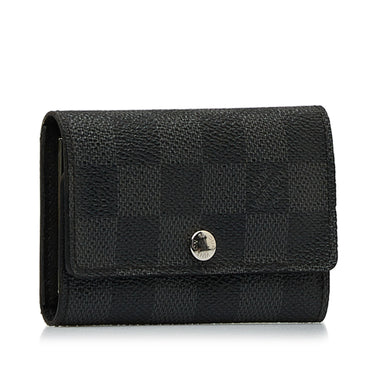 pouch damier graphite key