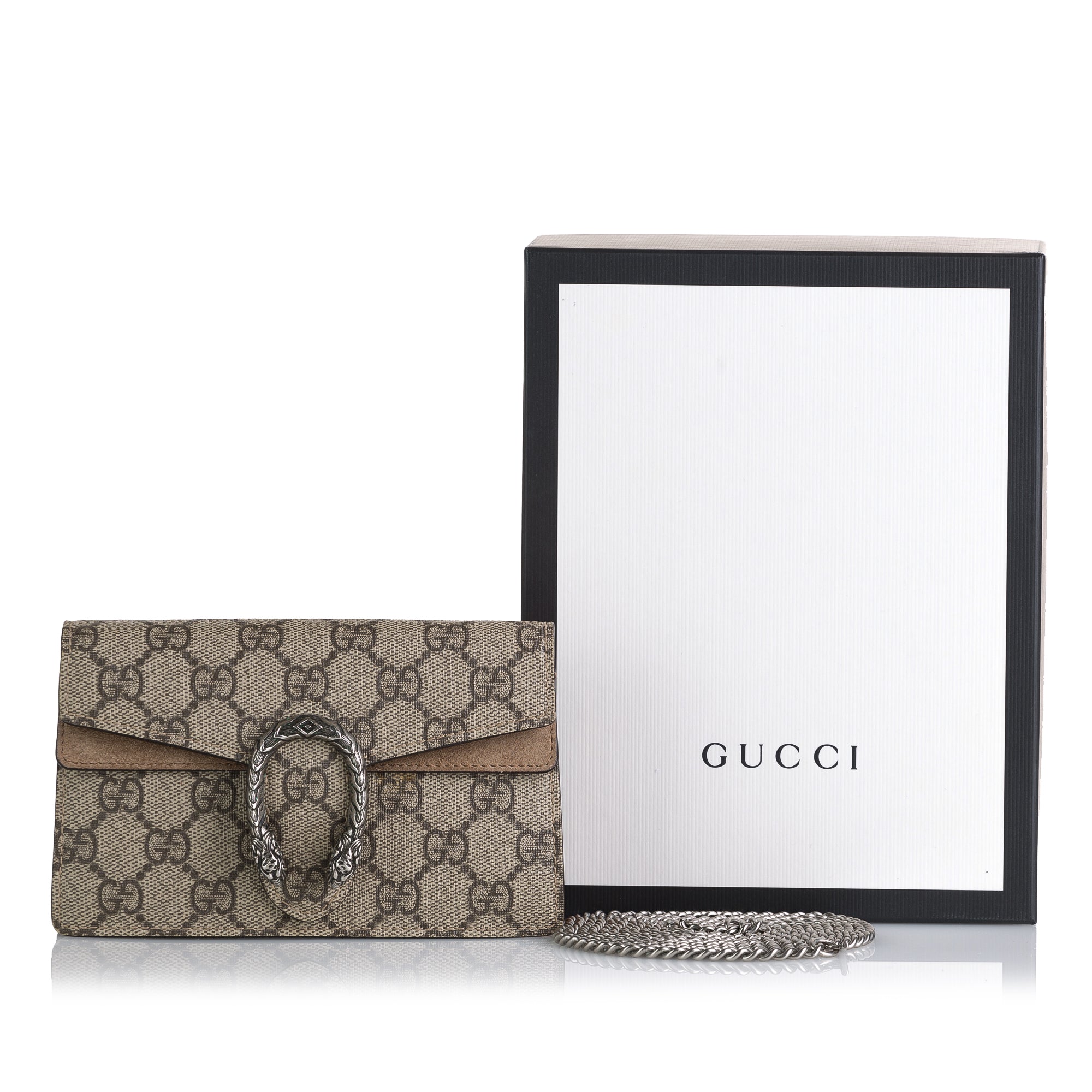 Mua Túi Đeo Chéo Gucci Dionysus GG Supreme Super Mini Bag Màu Nâu Be   Gucci  Mua tại Vua Hàng Hiệu h054726