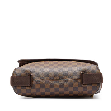 Brooklyn cloth bag Louis Vuitton Brown in Cloth - 28767921