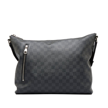 RvceShops Revival, Black Louis Vuitton Damier Graphite District PM  Crossbody Bag