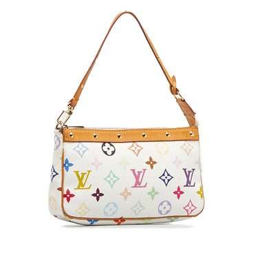 Black Louis Vuitton Monogram Multicolore Pochette Accessoires Baguette –  Designer Revival