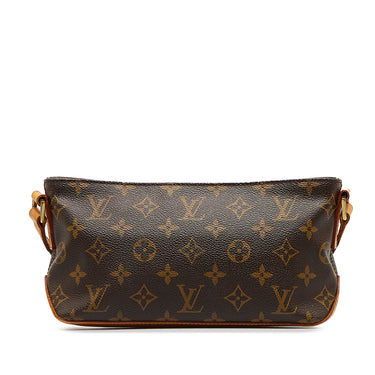 Louis Vuitton Womens Trotteur Monogram Crossbody Handbag