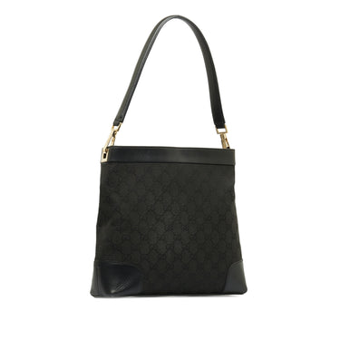 Black Gucci GG Canvas New Jackie Shoulder Bag – Designer Revival