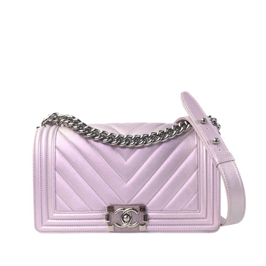 Pink Chanel Medium Lambskin 19 Flap Bag – AmaflightschoolShops Revival