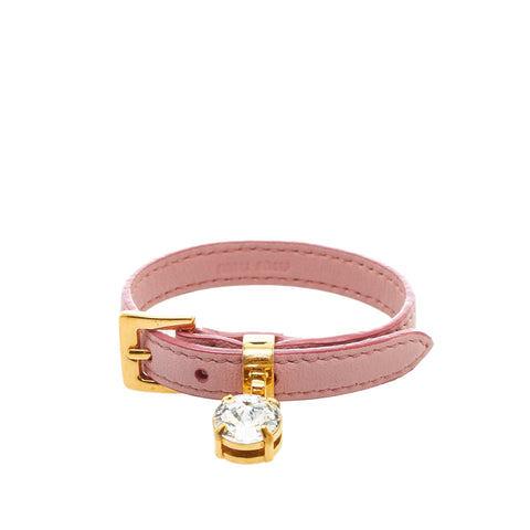 Valentino Garavani VLogo Leather Bracelet  Farfetch