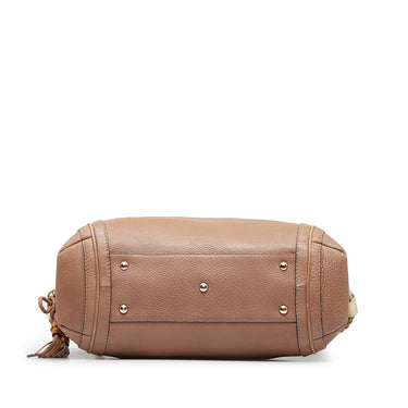Veneta leather handbag Bottega Veneta Brown in Leather - 35172971