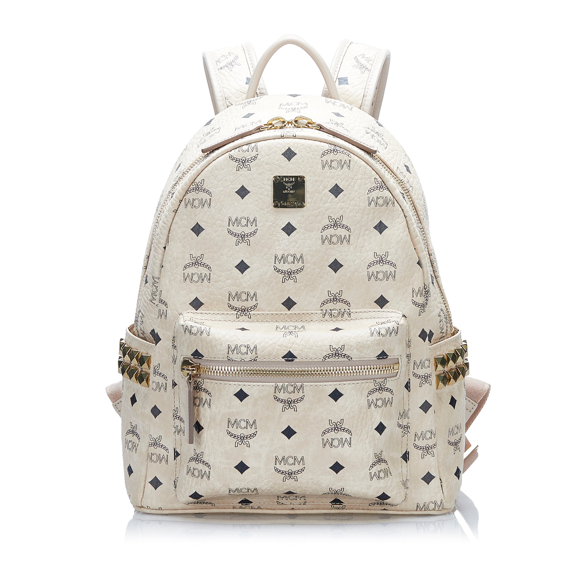 MCM, Bags, Mcm Visetos Stark Side Studs Backpack Small