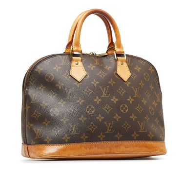 Brown Louis Vuitton Monogram Alma BB Satchel – Designer Revival