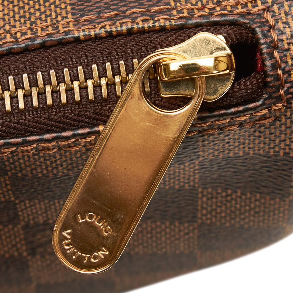 Brown Louis Vuitton Damier Ebene Ravello GM Shoulder Bag