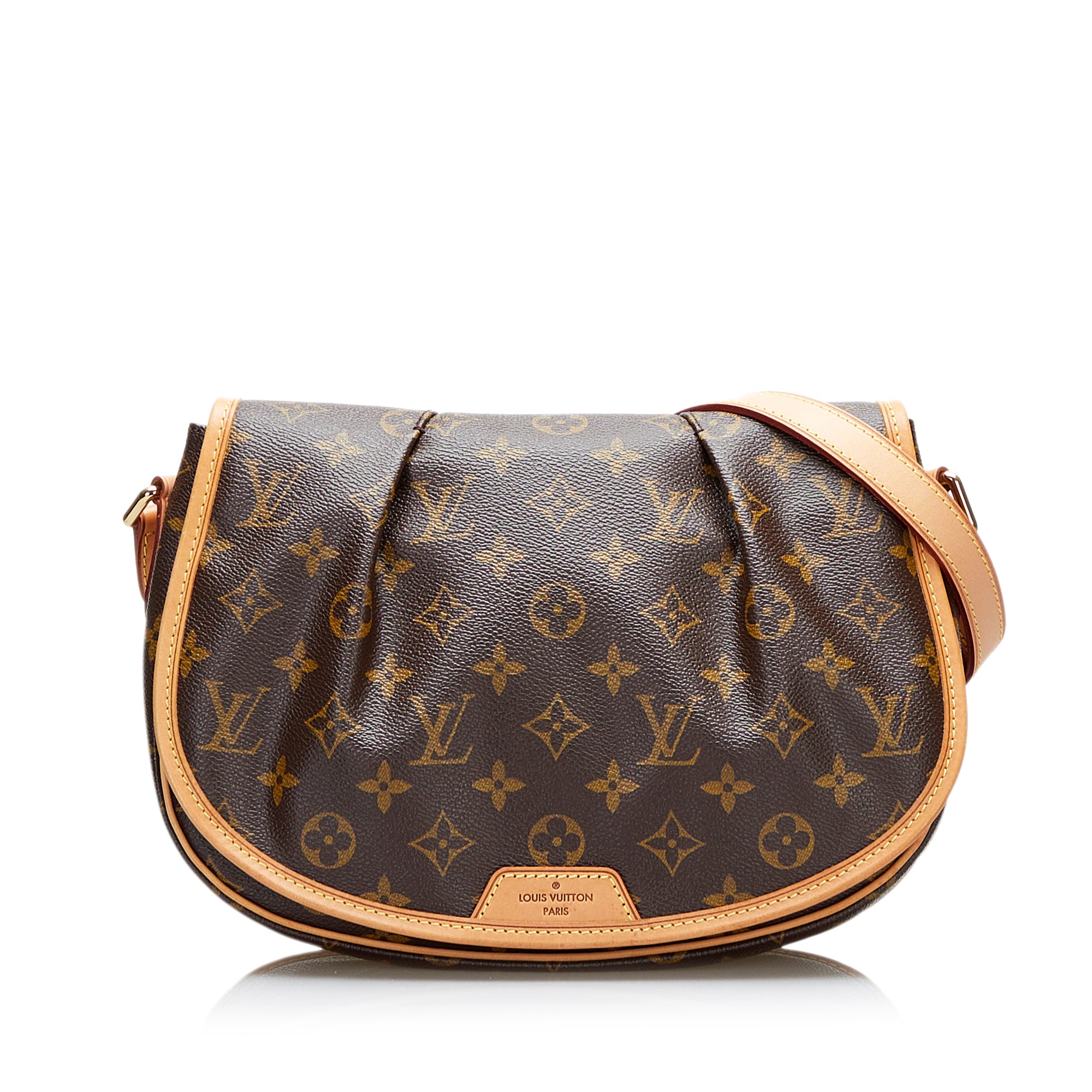 Straordinaria pochette-cintura Louis Vuitton in pelle Epi marrone