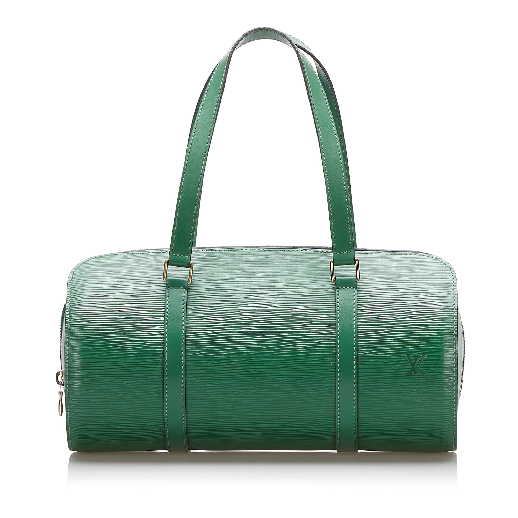 Louis Vuitton Saint Jacques GM Dark Green Epi Leather Bucket Shoulder Bag  Auth