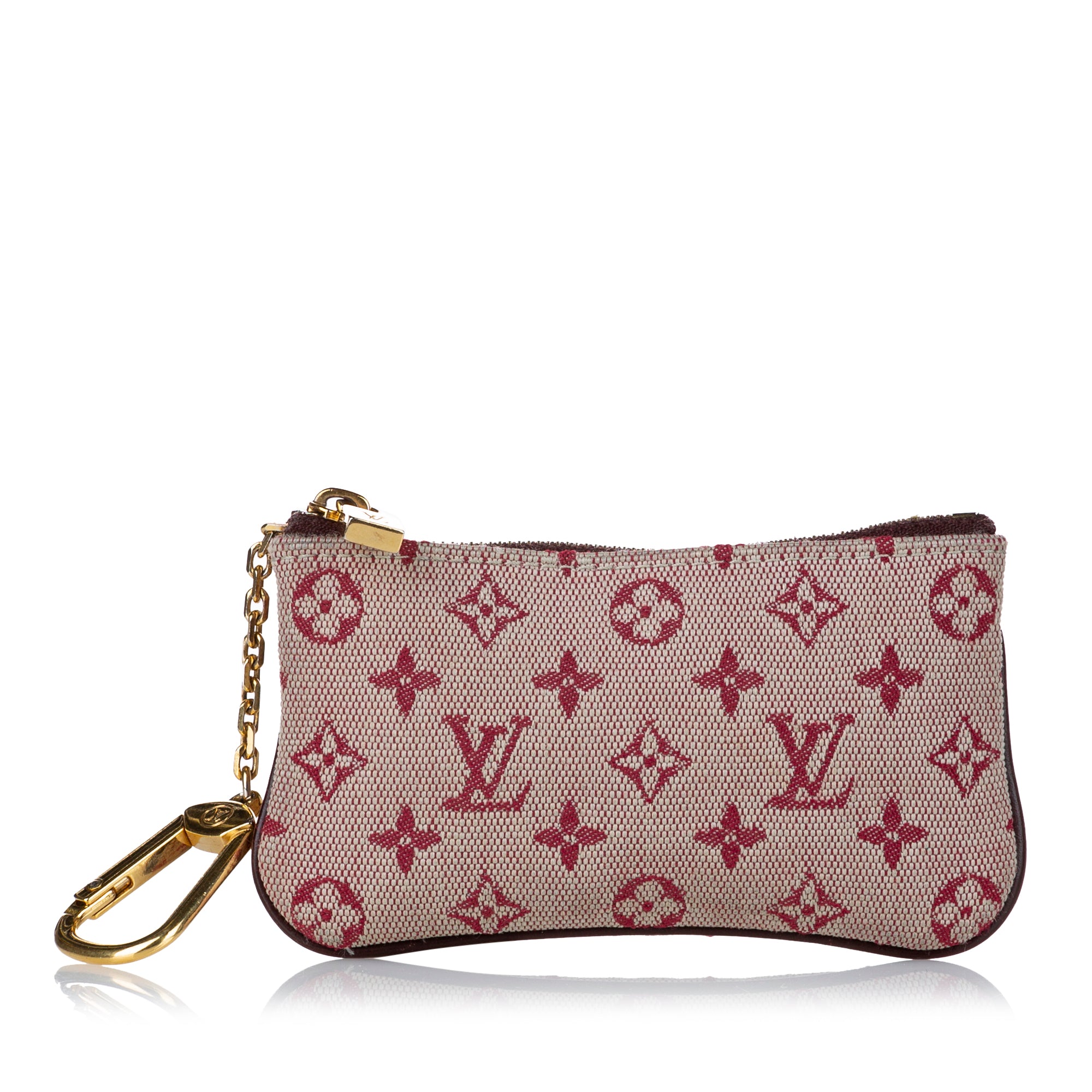 Louis Vuitton Monogram Mini Lin Key Pouch