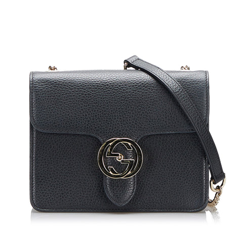 Gucci Large Top Handle Interlocking GG Crossbody