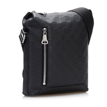 Louis Vuitton - Damier Infini Leather Messenger BB - Black Crossbody