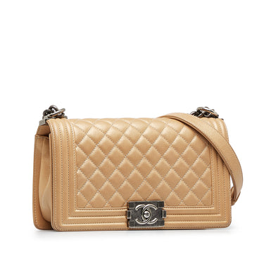 Pink Chanel Medium Boy Flap Bag – Designer Revival