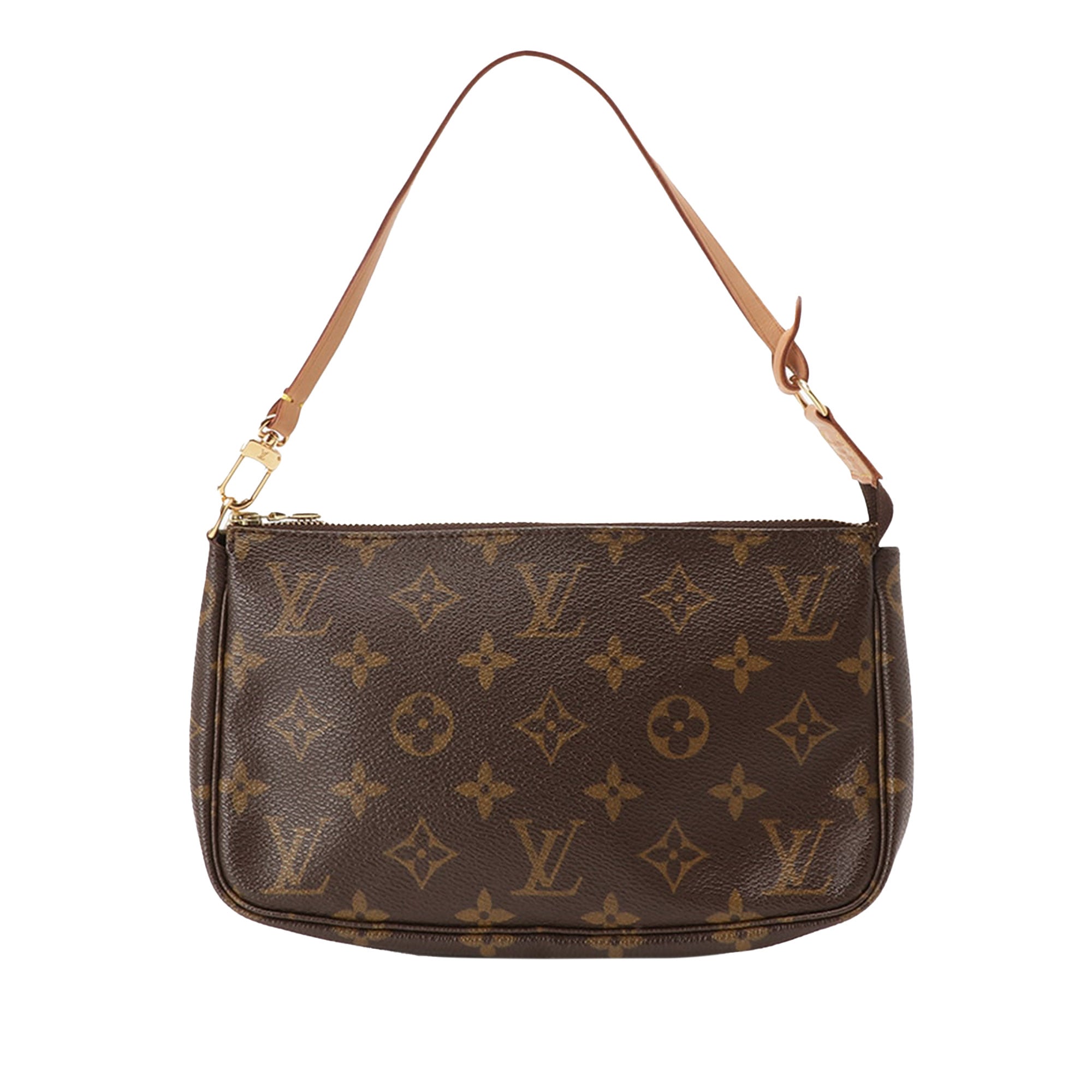 Louis Vuitton Bosphore Brown Gold Plated Shoulder Bag (Pre-Owned)