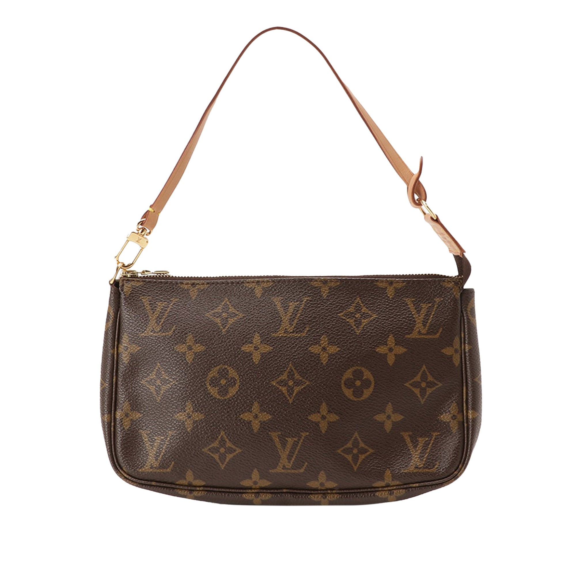 Brown Louis Vuitton Monogram Pochette Twin GM Crossbody Bag