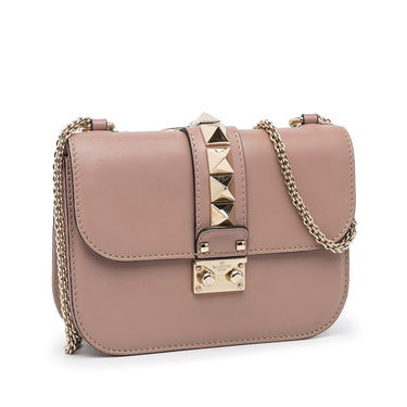 Red Valentino Lock Rockstud Trim Flap Bag Kblossoms Inspired Jewelry