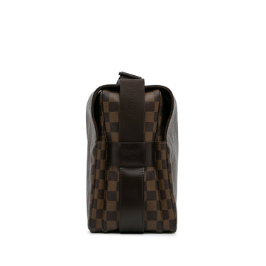 Brown Louis Vuitton Damier Ebene Naviglio Crossbody Bag – Designer