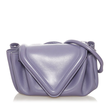 BOTTEGA VENETA Beak small leather shoulder bag