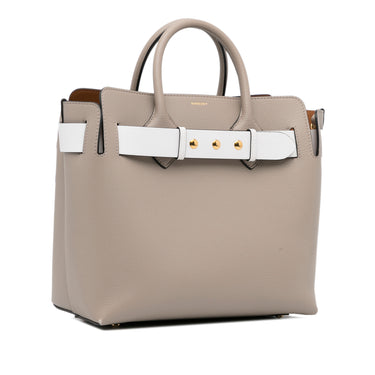 Cloth handbag Burberry Beige in Cloth - 25741868