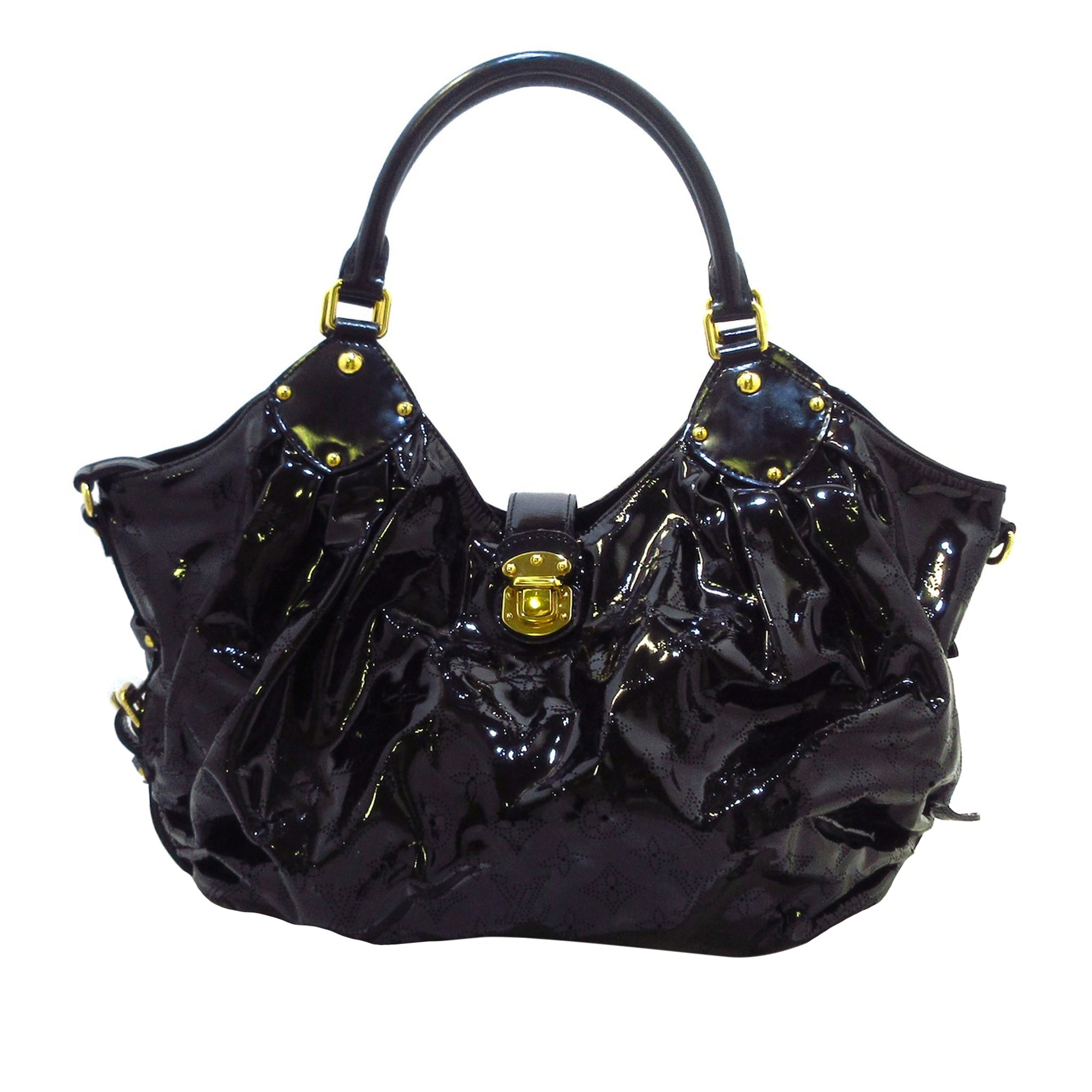 Bucket Bags: Louis Vuitton Mahina XL in Black 