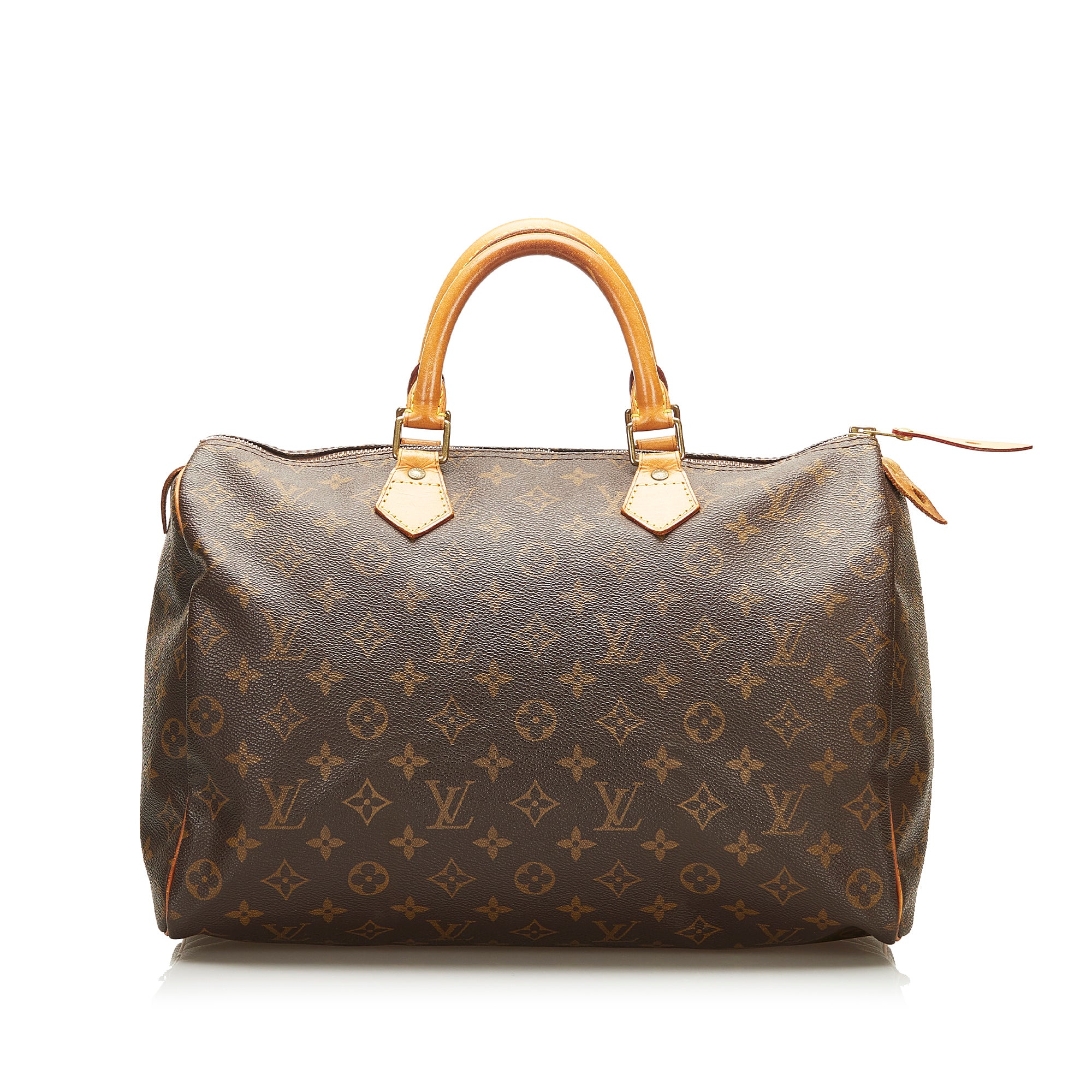 Louis Vuitton Speedy 35 Epi Leather Double Top Handle Bag on SALE