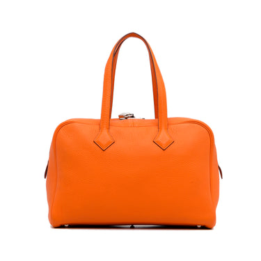 Orange Hermes Victoria Travel Bag – Designer Revival