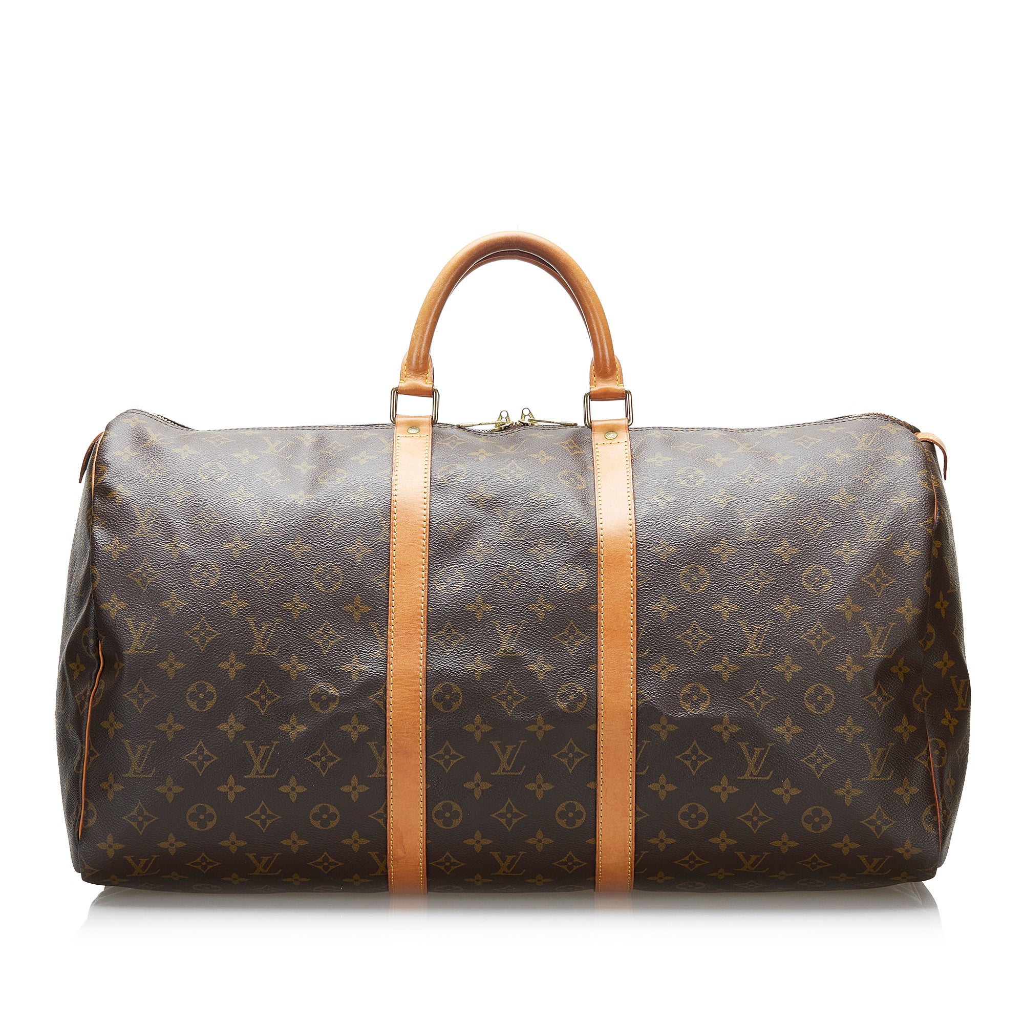 Louis Vuitton Black Epi Leather Noir Keepall 55 Boston Duffle Bag