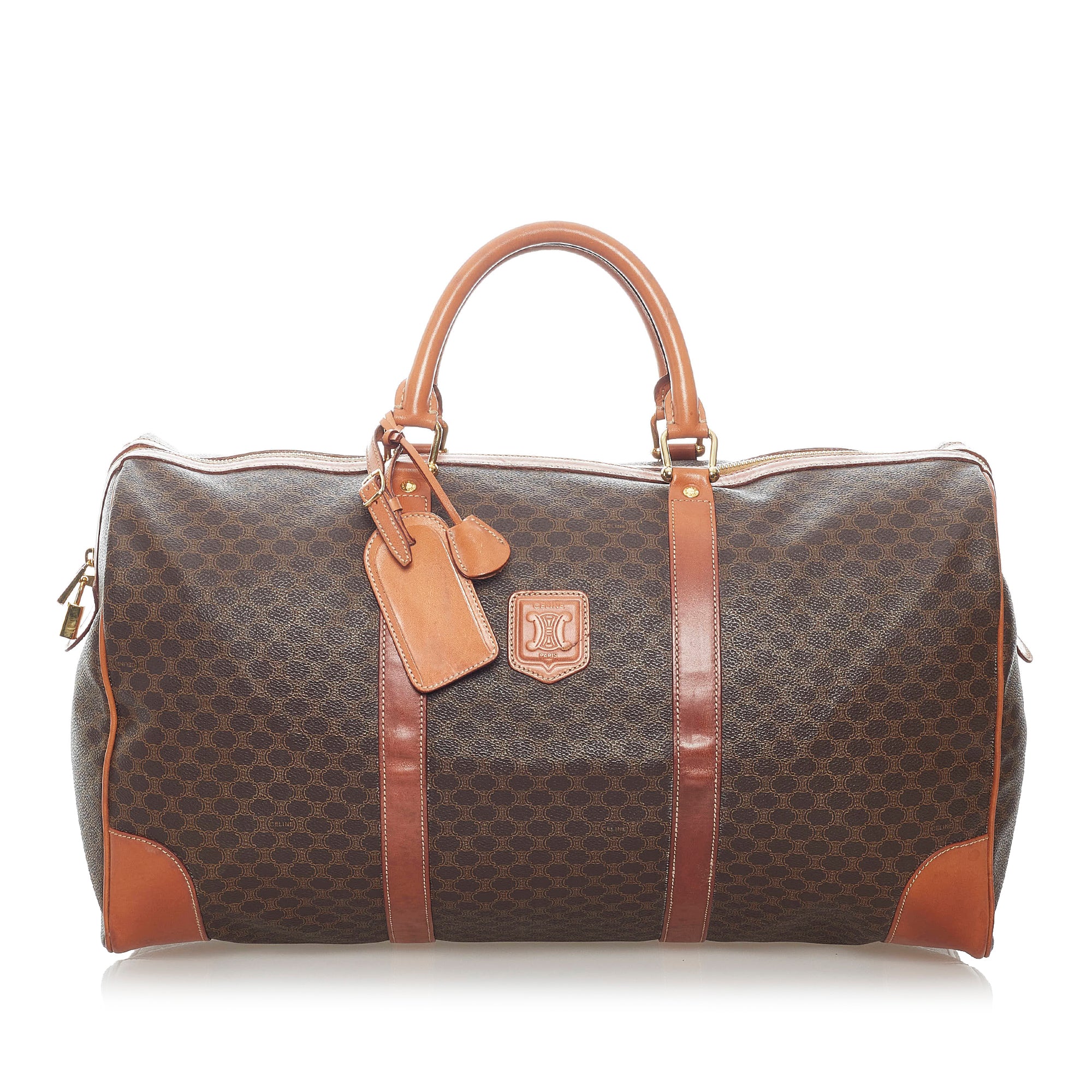 Louis Vuitton NEW Monogram Black Silver Top Handle Men's Travel Duffle Bag