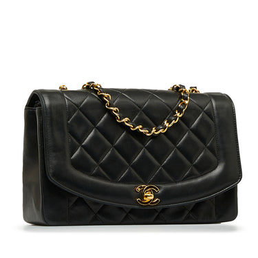 Black Chanel Diana Flap Crossbody – Designer Revival