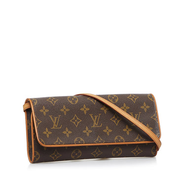 Louis Vuitton Monogram Pochette Twin GM - Brown Crossbody Bags