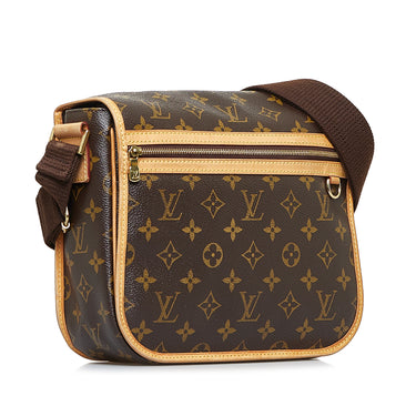 Louis Vuitton Bosphore Crossbody Messenger Shoulder Bag Brown Canvas  Monogram