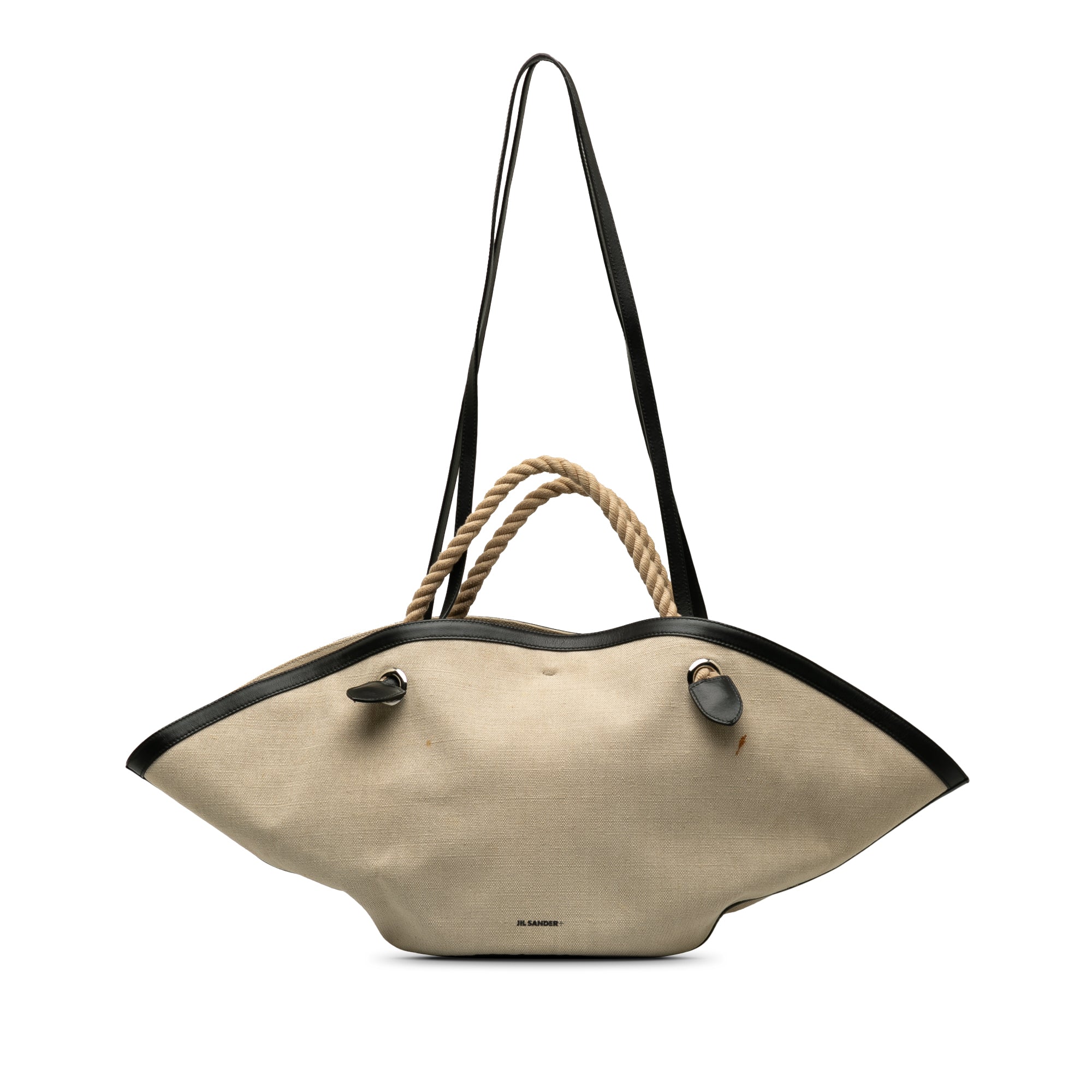 Brown Canvas Sombrero Satchel