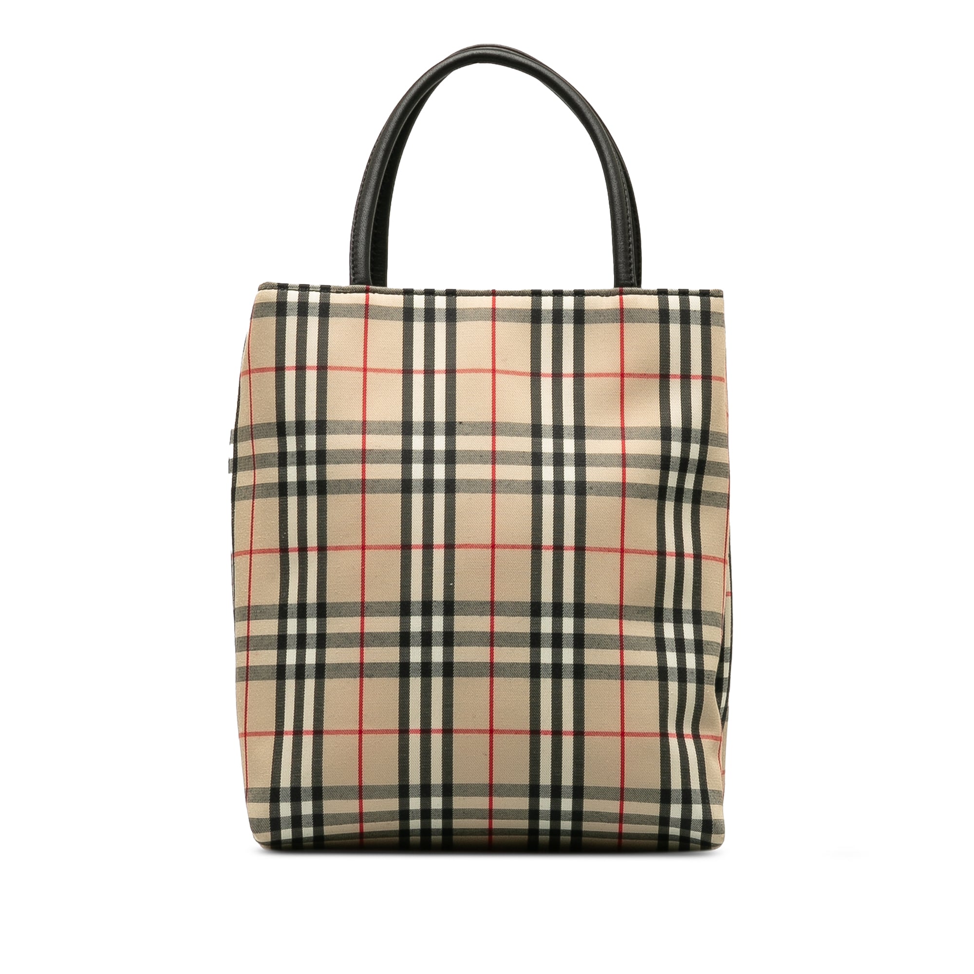 Image of Brown Burberry House Check Handbag