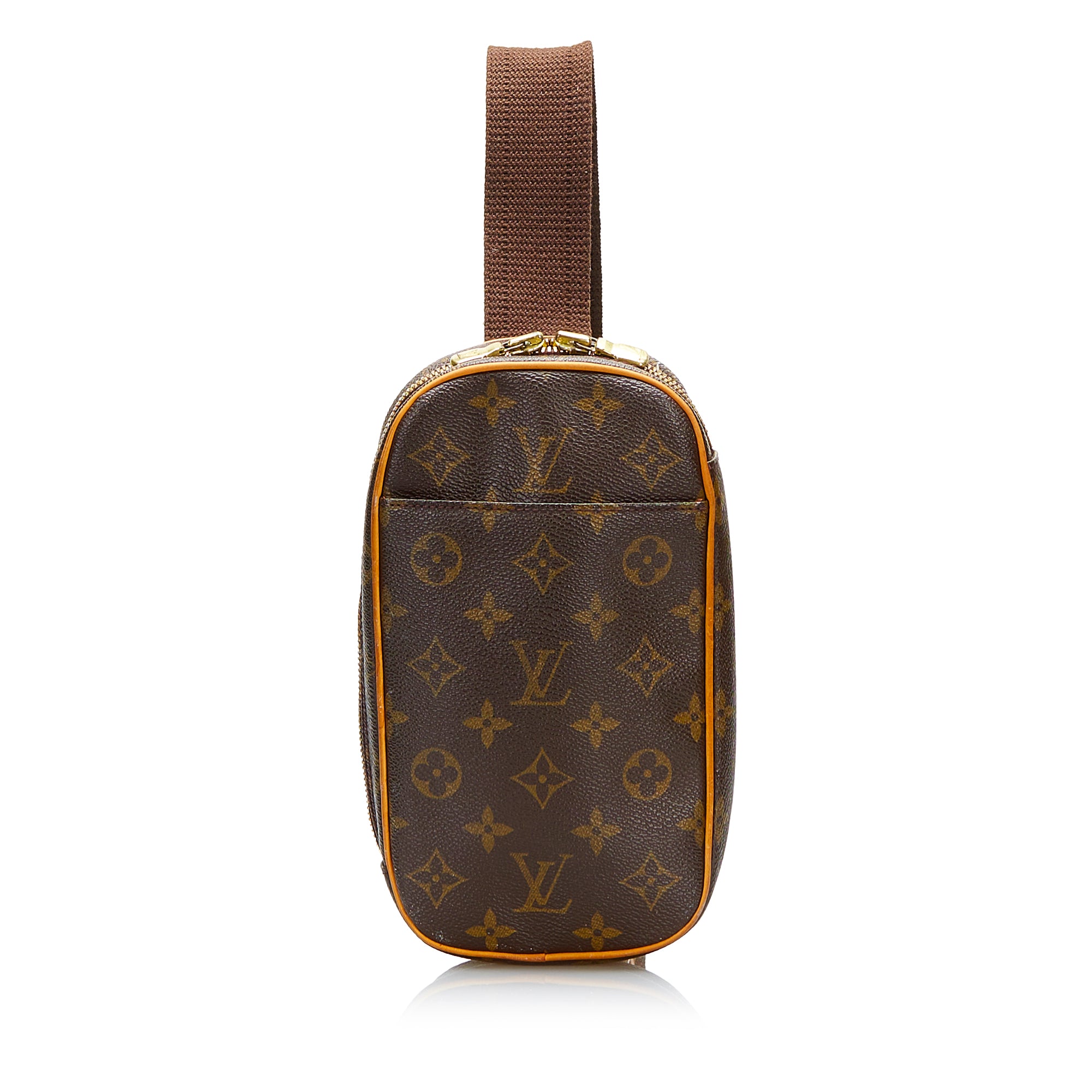 Shop for Louis Vuitton Monogram Canvas Leather Gange Crossbody / Waist Bag  - Shipped from USA