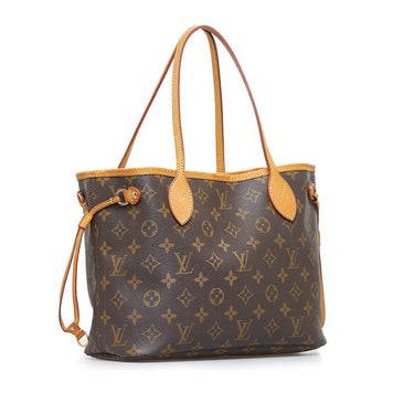 White Louis Vuitton Damier Azur Neverfull PM Tote Bag – Designer Revival