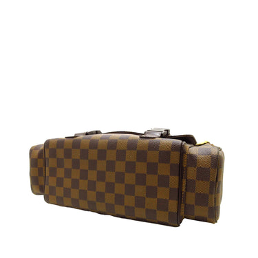 Brown Louis Vuitton Damier Ebene Deauville Handbag – Designer Revival