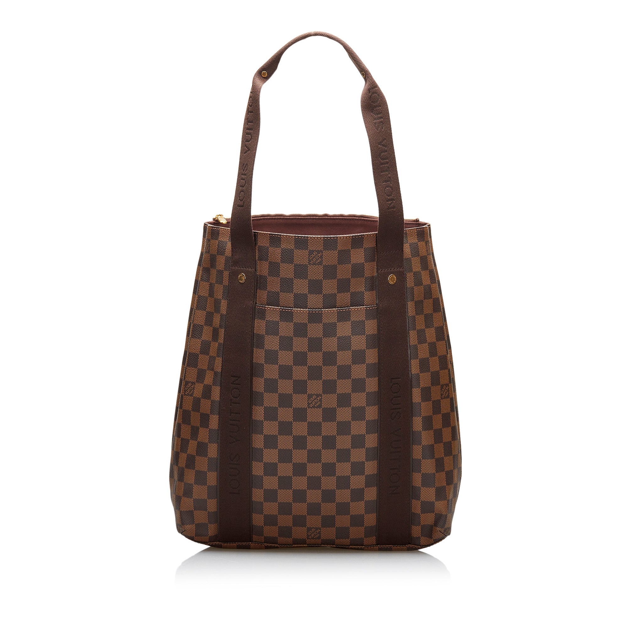 Authentic Louis Vuitton Damier Ebene Beaubourg MM Handbag/Shoulder