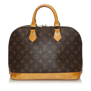 Borsa a tracolla Louis Vuitton Capucines modello medio in pelle martellata  blu e profili rossi