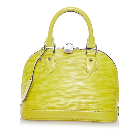 Louis Vuitton Vintage Louis Vuitton Alma Yellow Epi Leather Handbag