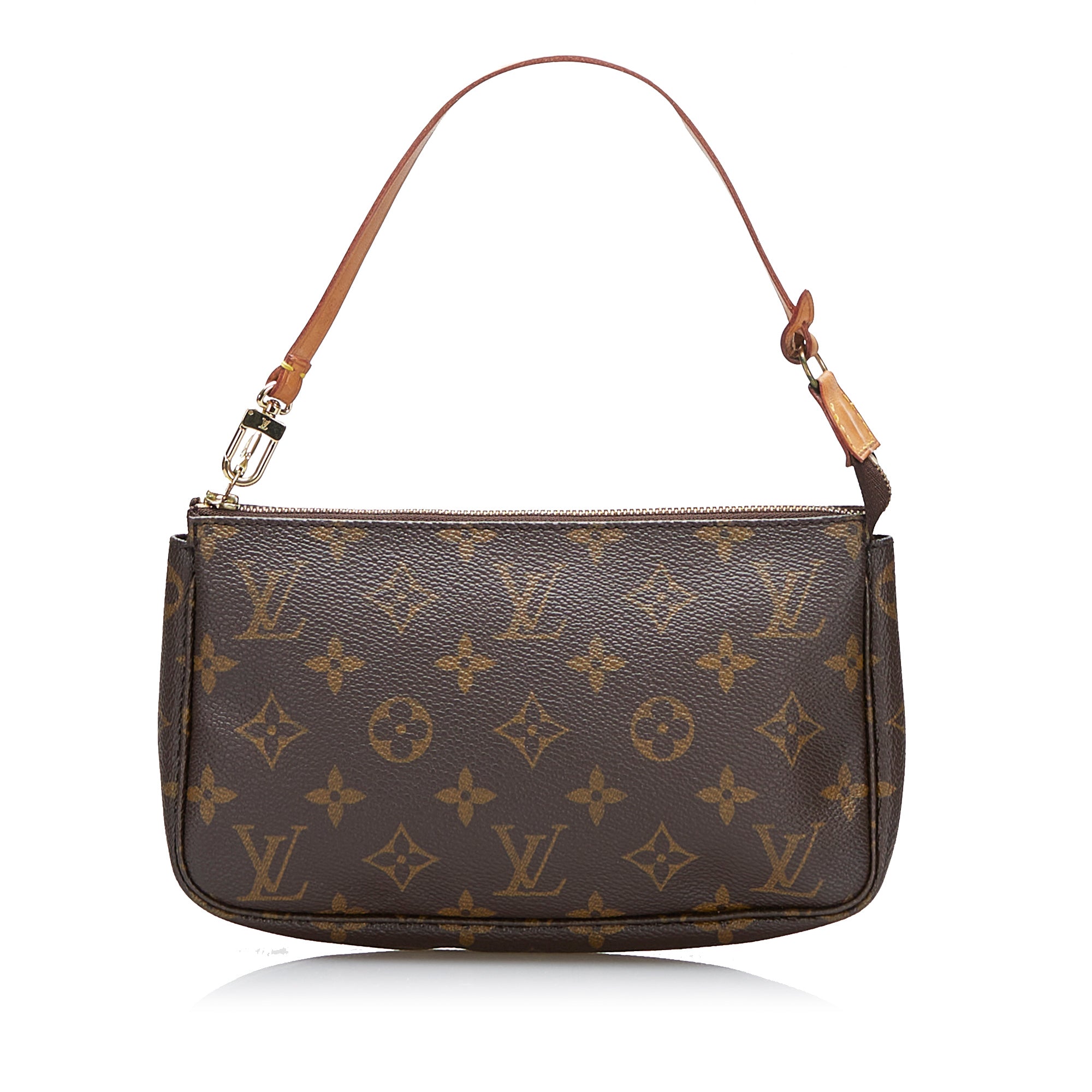 RvceShops Revival  Brown Louis Vuitton Monogram Cosmetic Pouch