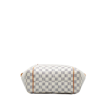 White Louis Vuitton Damier Azur Berkeley Handbag – Designer Revival