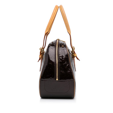 Louis Vuitton, Bags, Louis Vuitton Monogram Summit Drive Vernis Amarante  Satchel Handbag Pm